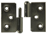 Mack 1013350 - 2 meubelpaumellen links vernikkeld h 40 x b 50 mm | 5 stuks