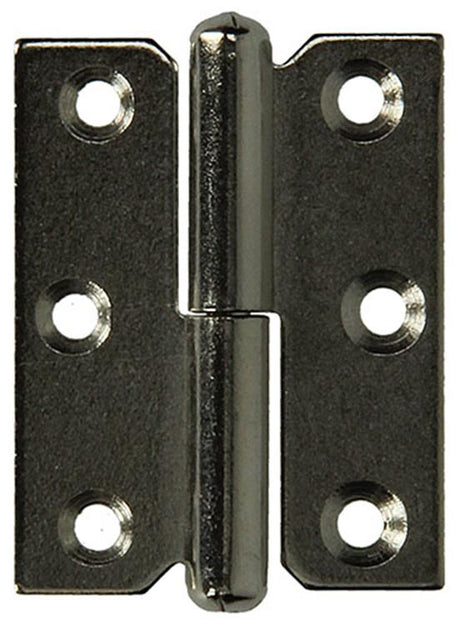 Mack 1013352 - 2 meubelpaumellen links vernikkeld h 50 x b 40 mm | 5 stuks