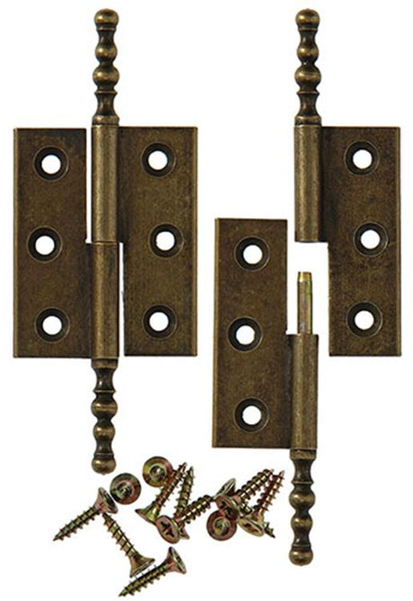 Mack 1013559 - 2 meubelpaumellen links verbronsd h 50 x b 40 mm | 5 stuks