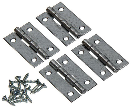 Mack 1013246 - 4 smalle scharnieren verzinkt h 40 x b 25 mm | 5 stuks