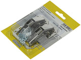 Mack 1013624 - 2 opzetveerscharnieren vernikkeld easy-line | 5 stuks
