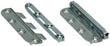 Mack 1013463 - set van 4 ledikanthaken blank 135mm | 5 stuks