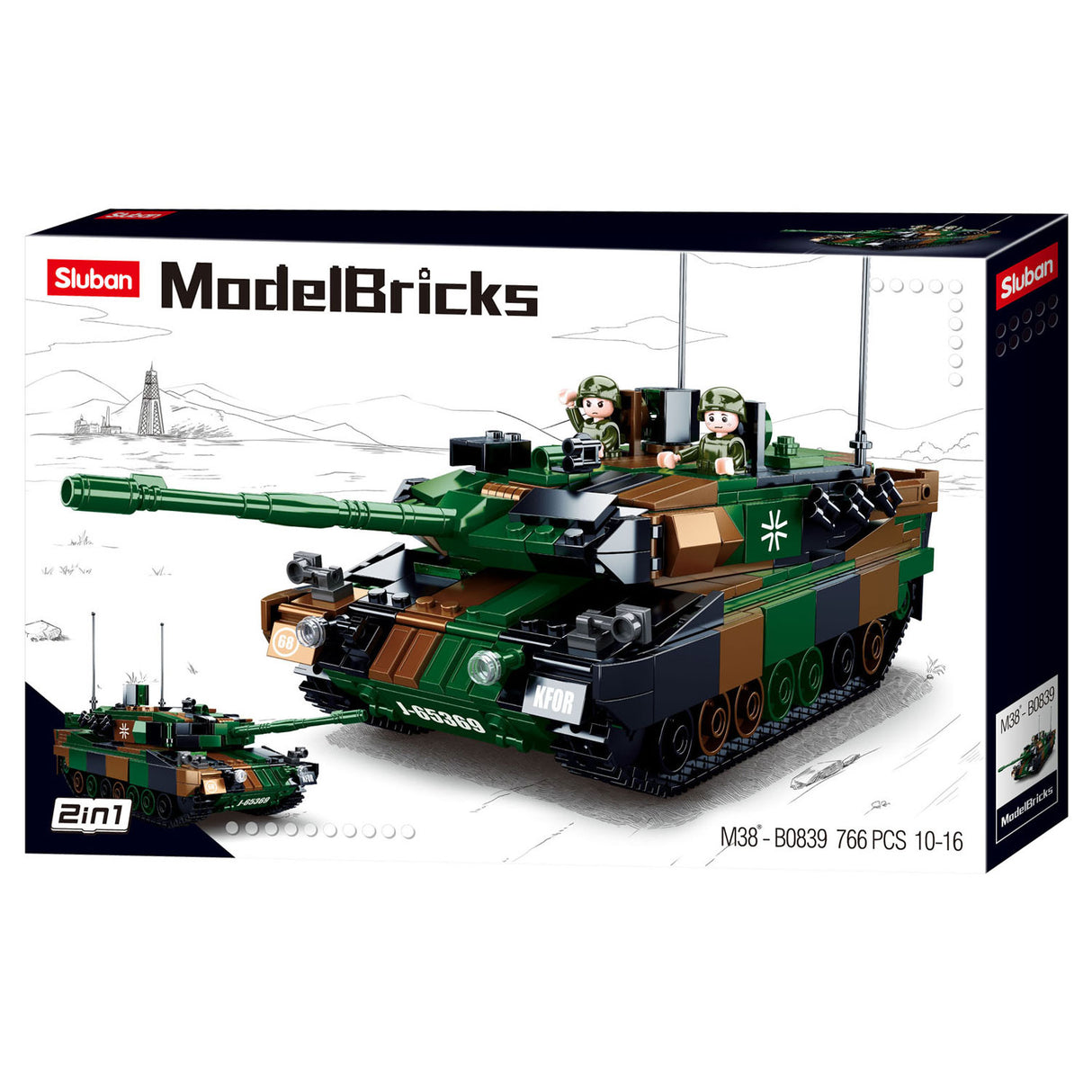 Sluban Army Main Battle Tank Europe