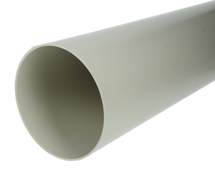 Renson 1069449 - pvc ronde buis 1m 7000 (dia 125) (wit) | 4 stuks