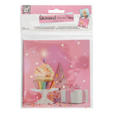 Diamond Painting Kartenset 13x13 cm 2 Stück 3 sortiert | 6 Stück