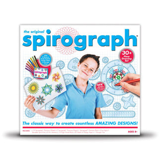 Spirograph-Spielset mit Markern
