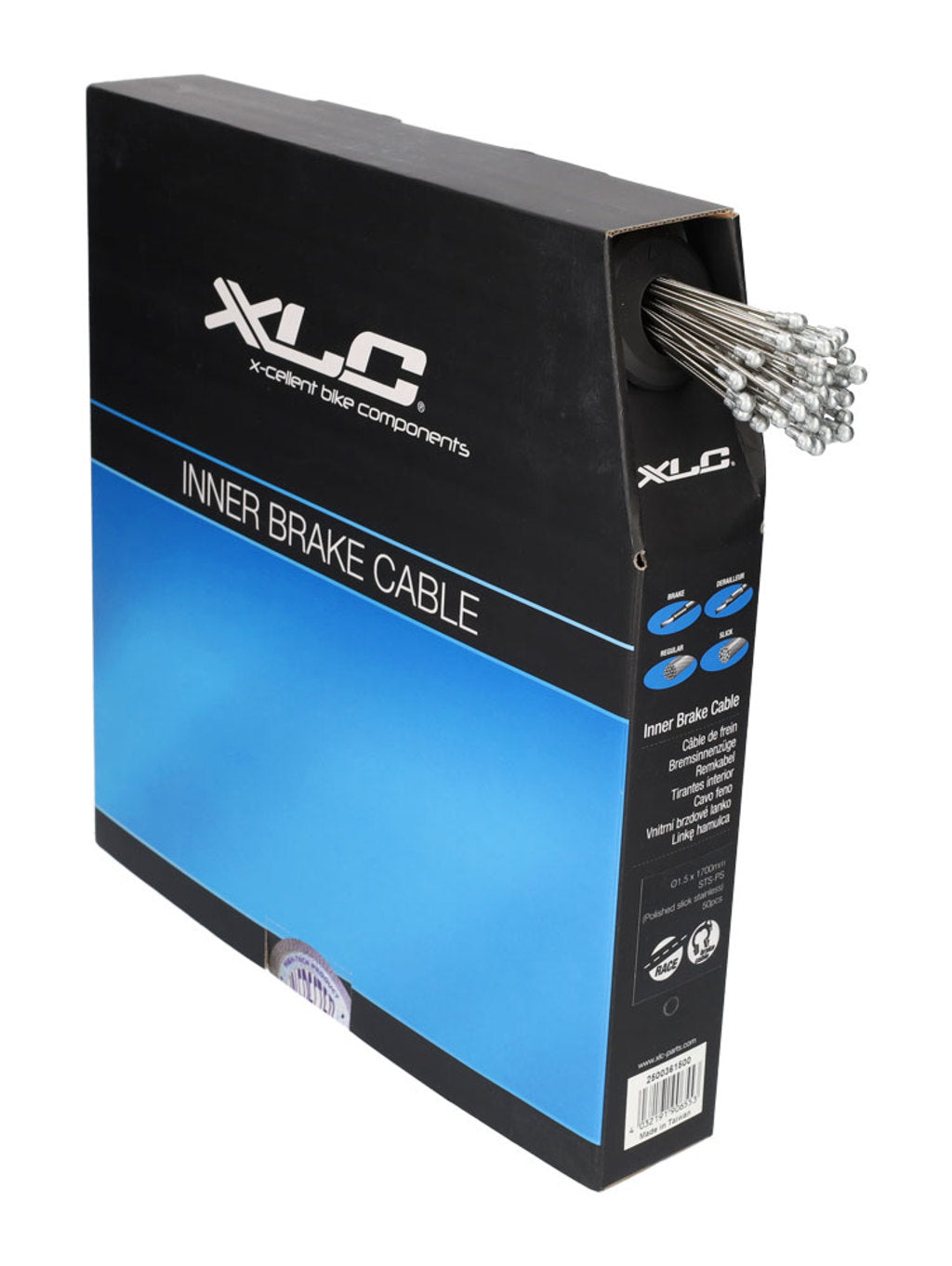 XLC Kabel wp Bremse innen Rennen 1,5 x 1700 TEF DS A 50