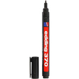 Edding 370 Marker, Strichstärke 1 mm, schwarz, 1 Stück
