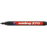 Edding 370 Marker, Strichstärke 1 mm, schwarz, 1 Stück