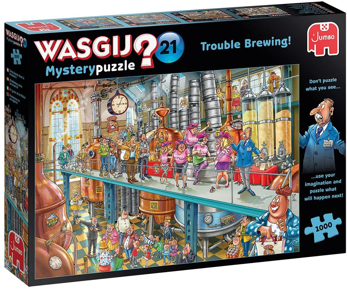 Jumbo Wasgij Puzzle Leben in der Brauerei