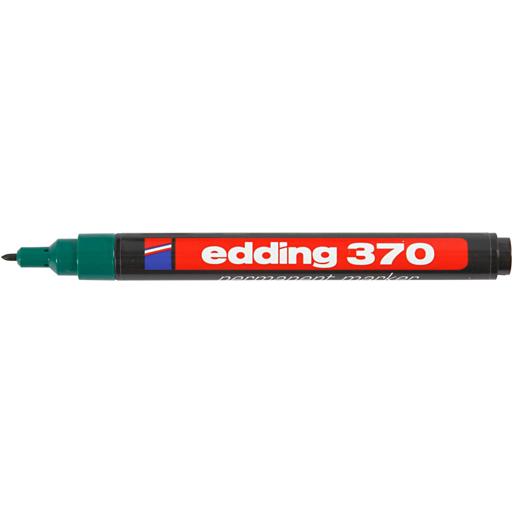 Edding 370 Marker, Strichstärke 1 mm, grün, 1 Stück