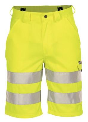 Dassy Warnschutzshorts Idaho P K fluoreszierendes Gelb 56