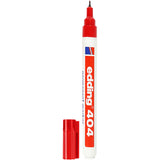 Edding 404 Marker, Strichstärke 0,75 mm, rot, 1 Stück