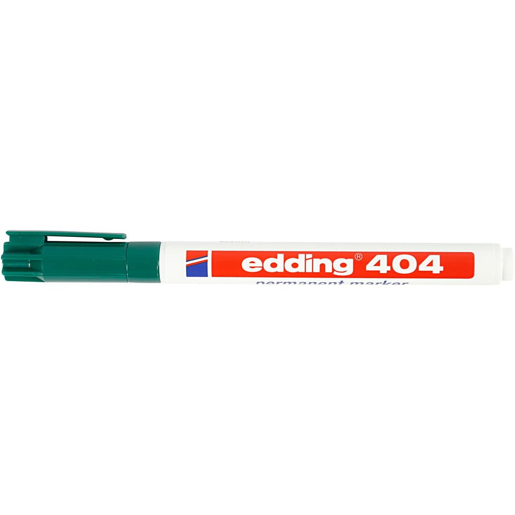 Edding 404 Marker, Strichstärke 0,75 mm, grün, 1 Stück