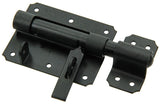 Mack 1013736 - 1 hangslotgrendel zwart 100mm | 5 stuks