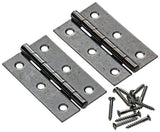 Mack 1013711 - 2 smalle scharnieren inox h 60 x b 35 mm | 5 stuks