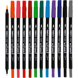 Le Plume II Marker, kräftige Farben, 12 Stück, 1 Box