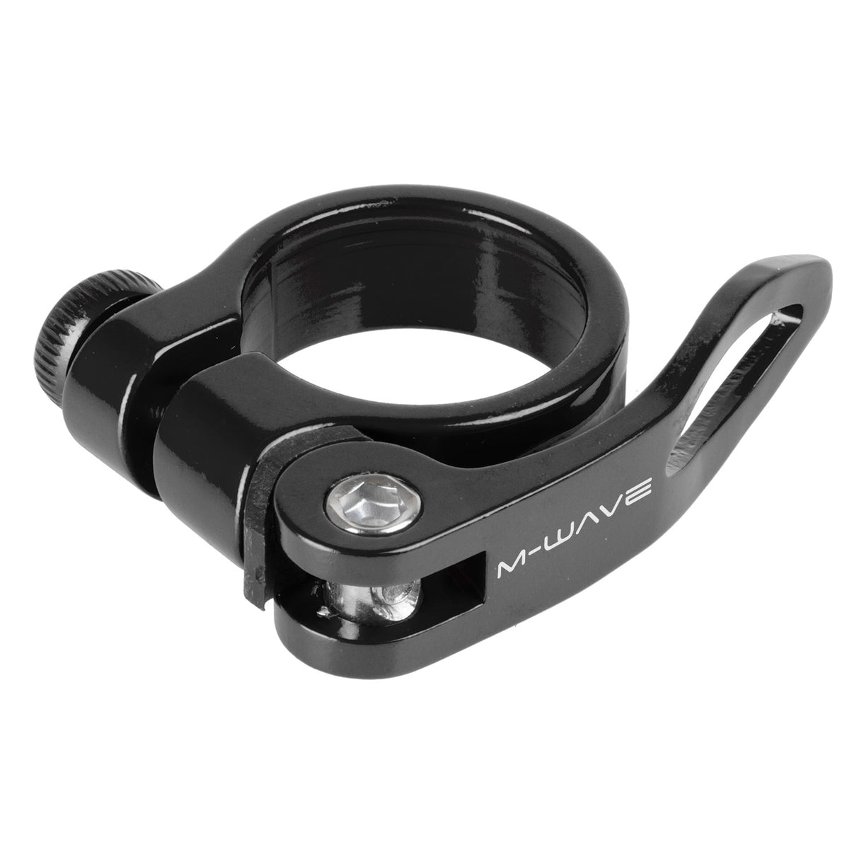 M-Wave Sattelstützenklemme mit Schnellspanner 34,9 mm schwarz