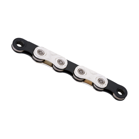Kmc ketting x-flat waxed 12 13 speed - 126l - zilver zwart