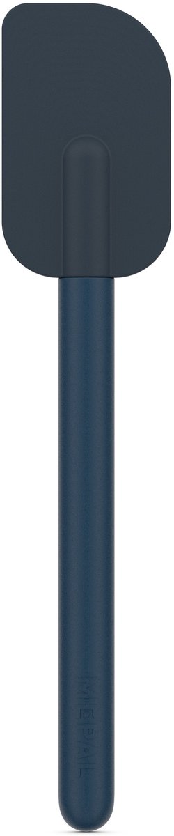 Mepal Pfannenwender Small Chef It – 20,5 cm – schabt Schüsseln perfekt sauber – hitzebeständiges Silikon: bis 250 °C – mikrowellen- und spülmaschinenfest – Küchenutensilien – Marineblau