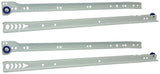 1013690 - paar rolladegeleiders wit 25kg 45cm | 5 stuks