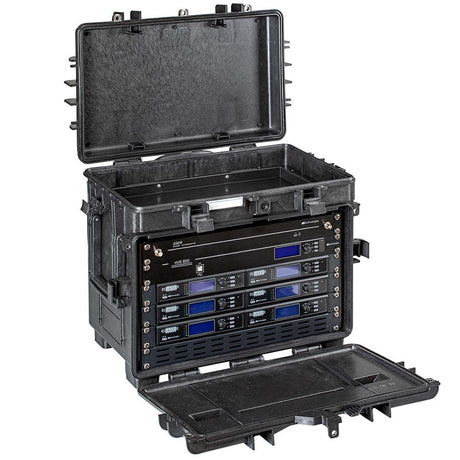 Explorer Cases wasserdichter Trolley-Koffer mit Rackrahmen 5140-b6u