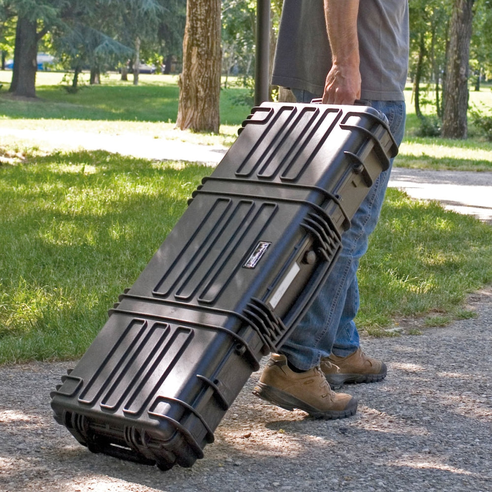 Explorer -Fälle 11413 Koffer schwarz mit Picking -Schaum