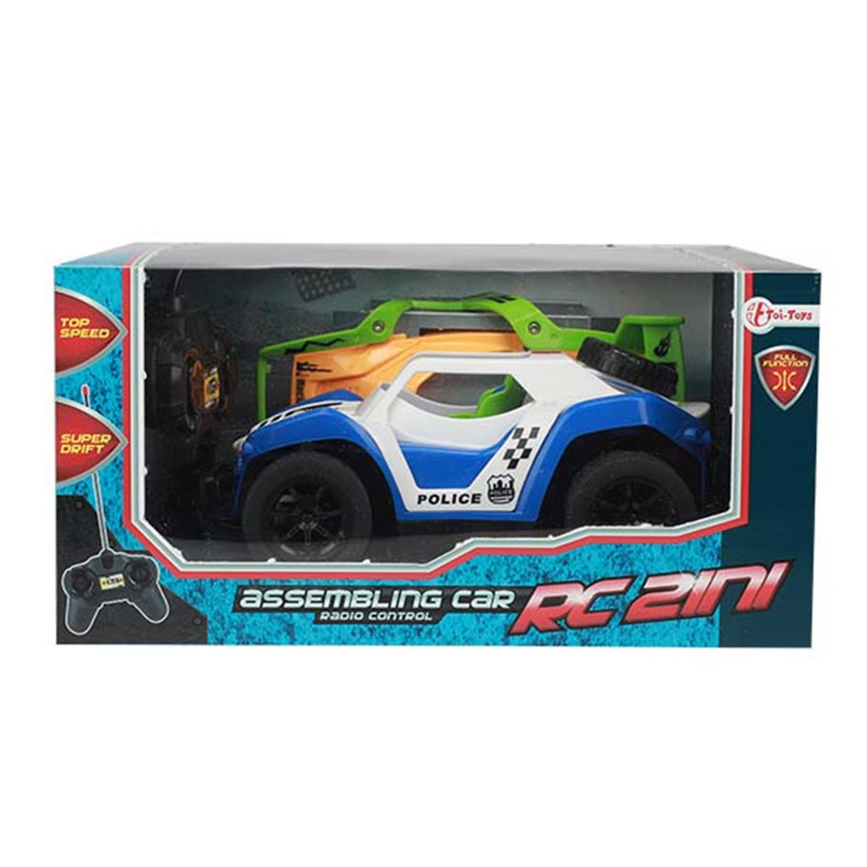Toi-toys Toi Toys RC-Car-Abdeckungswechsel 2-in-1