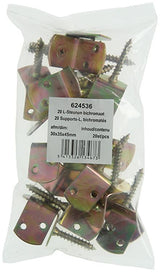 1015084 - 20 l-steunen, bichromaat 30x35x45mm | 5 stuks
