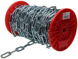 1015131 - ketting schakel lang din5685-1ø 6mm l 42mm 25m wwl 160 kg | 25 stuks