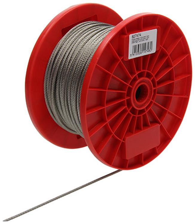 1015571 - staalkabel 7x7 rvs aisi 316 153mm wll 90 kg din en 12385-4 | 150 stuks