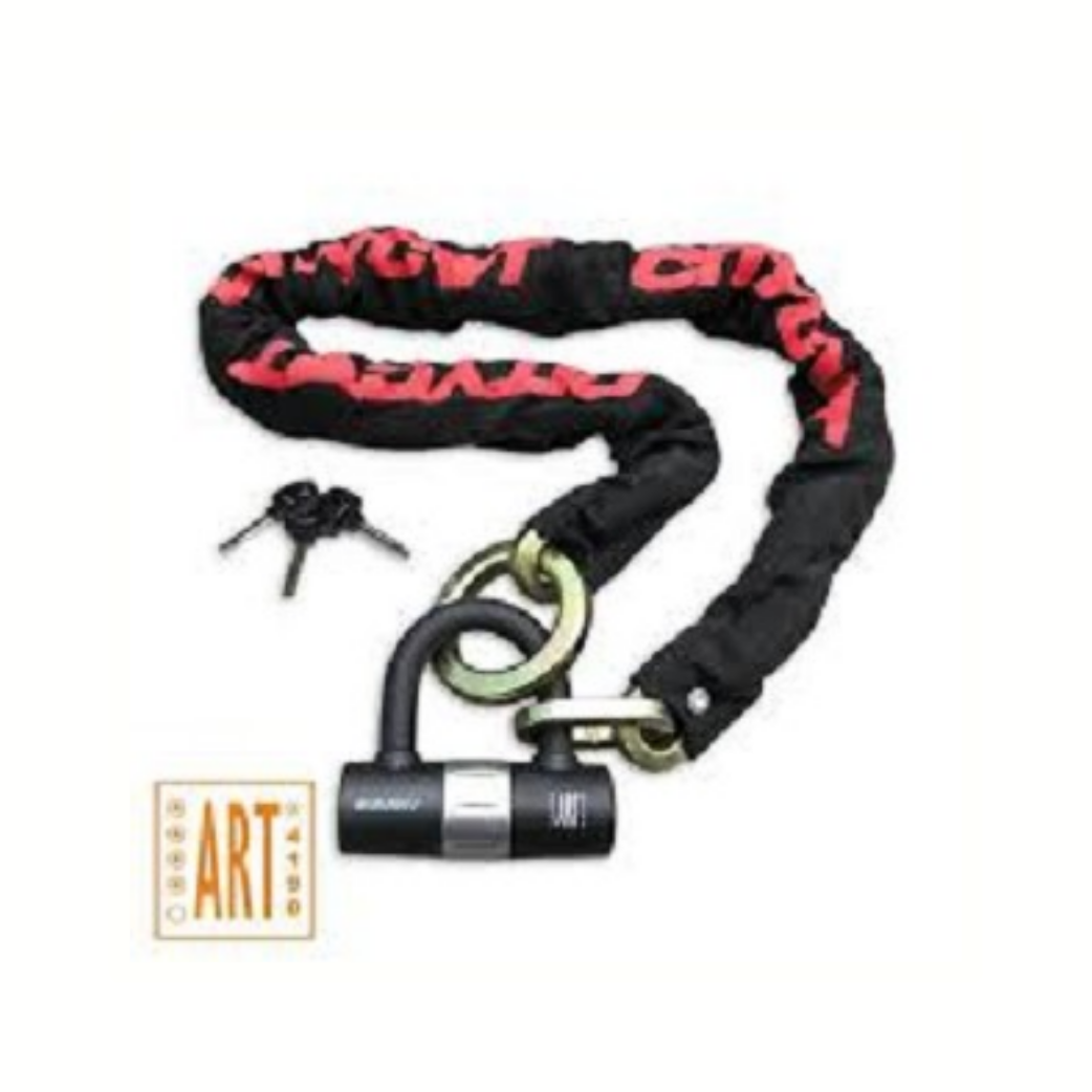 Citycat Chain Lock U-Slot 120cm ART-4