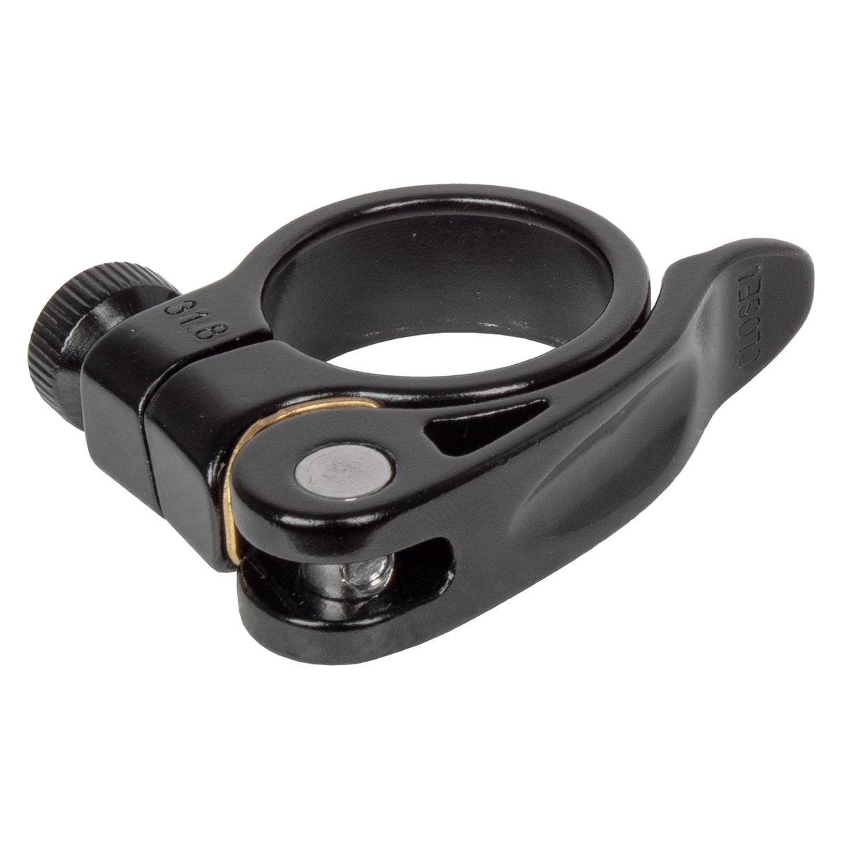 Zoom Sattelstützenklemme mit Schnellspanner 31,8 mm schwarz