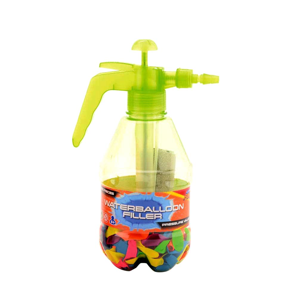 Johntoy Aqua Fun Waterballon Füllstoff mit 250 Neonwasserballons