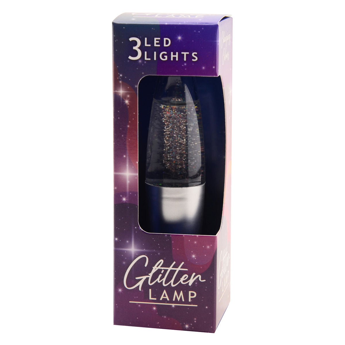 Johntoy Lavalampe glitzert mit Licht