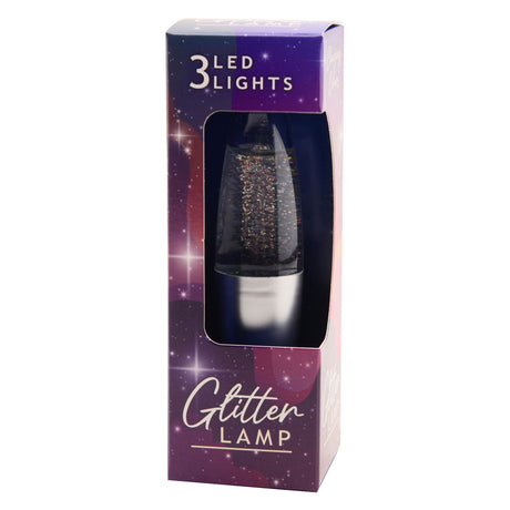 Johntoy Lavalampe glitzert mit Licht