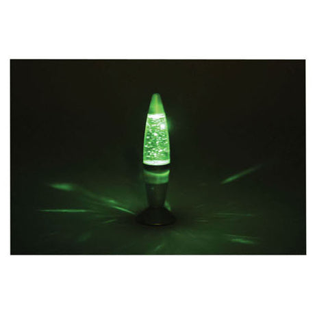 Johntoy Lavalampe glitzert mit Licht
