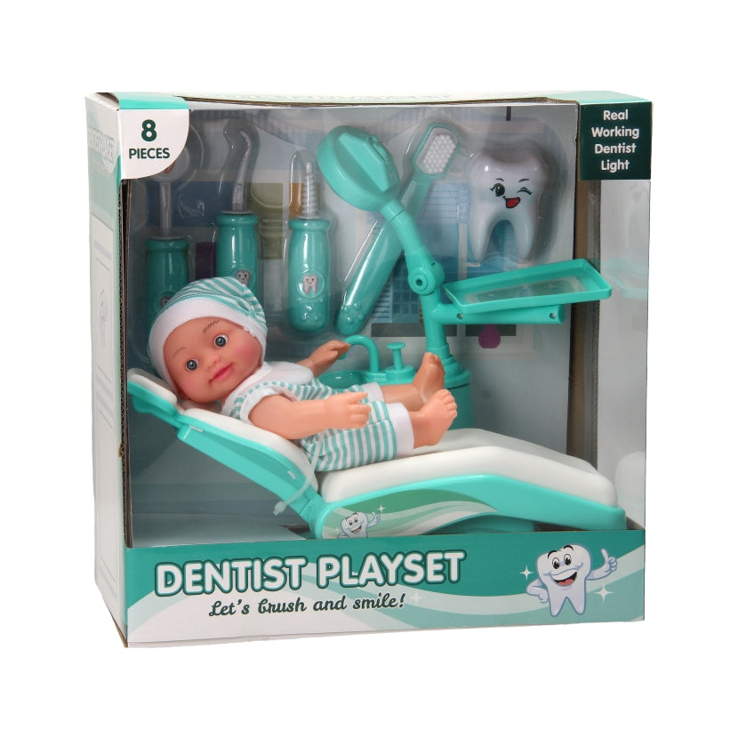 Johntoy Dentist Play Set mit Pop