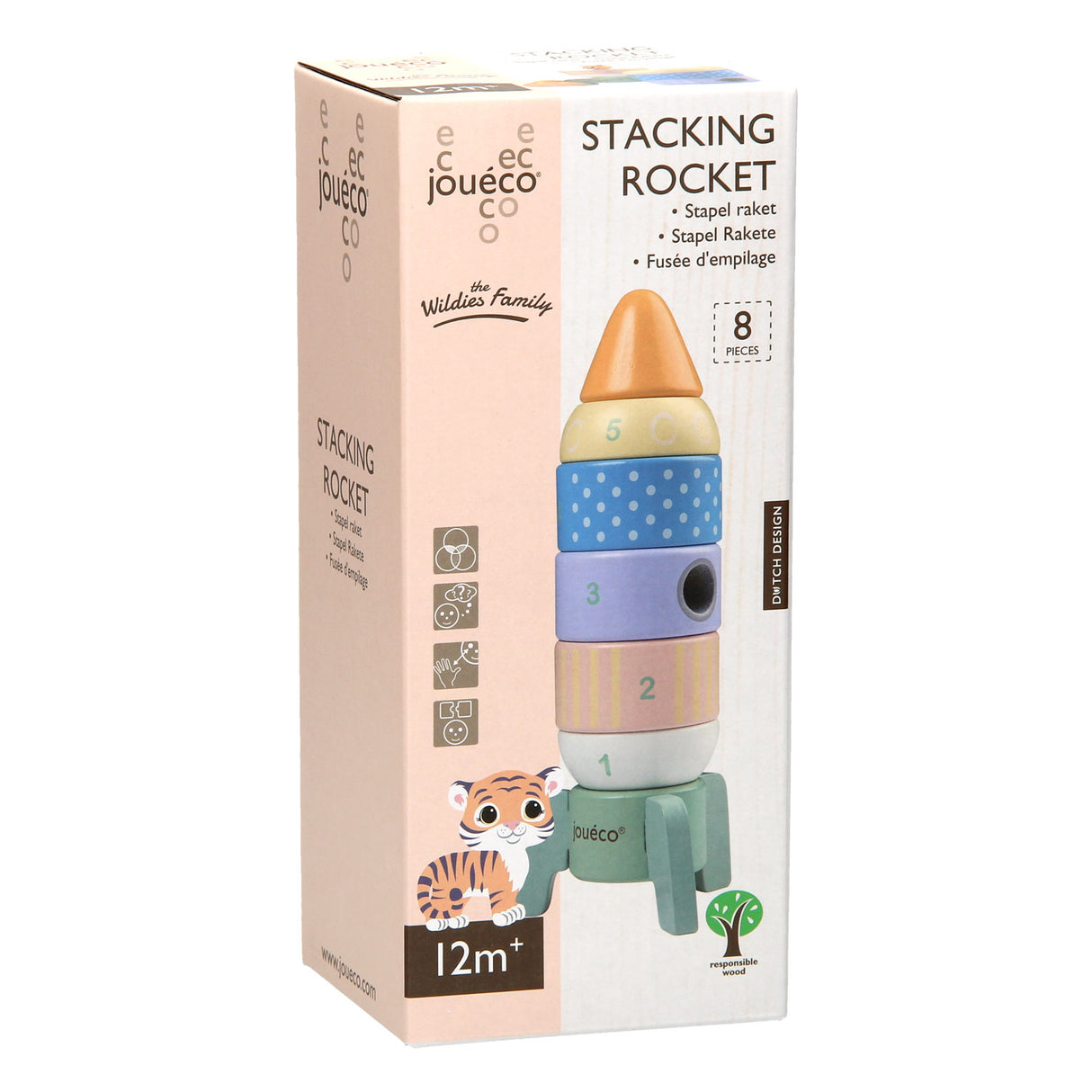 Joueco Wooden Pilet Rocket