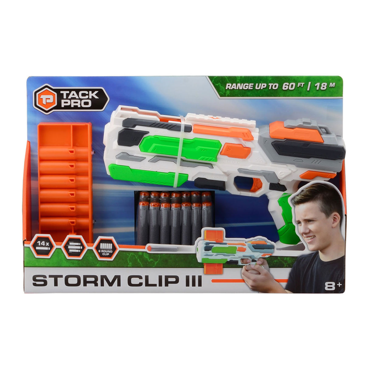 Tack Pro Tack Storm Clip III mit 14 Darts