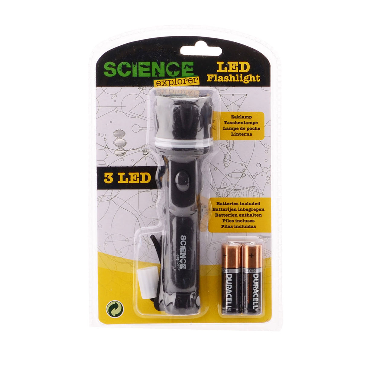 JOHNTOY SCIENCE Explorer Lampe de poche LED