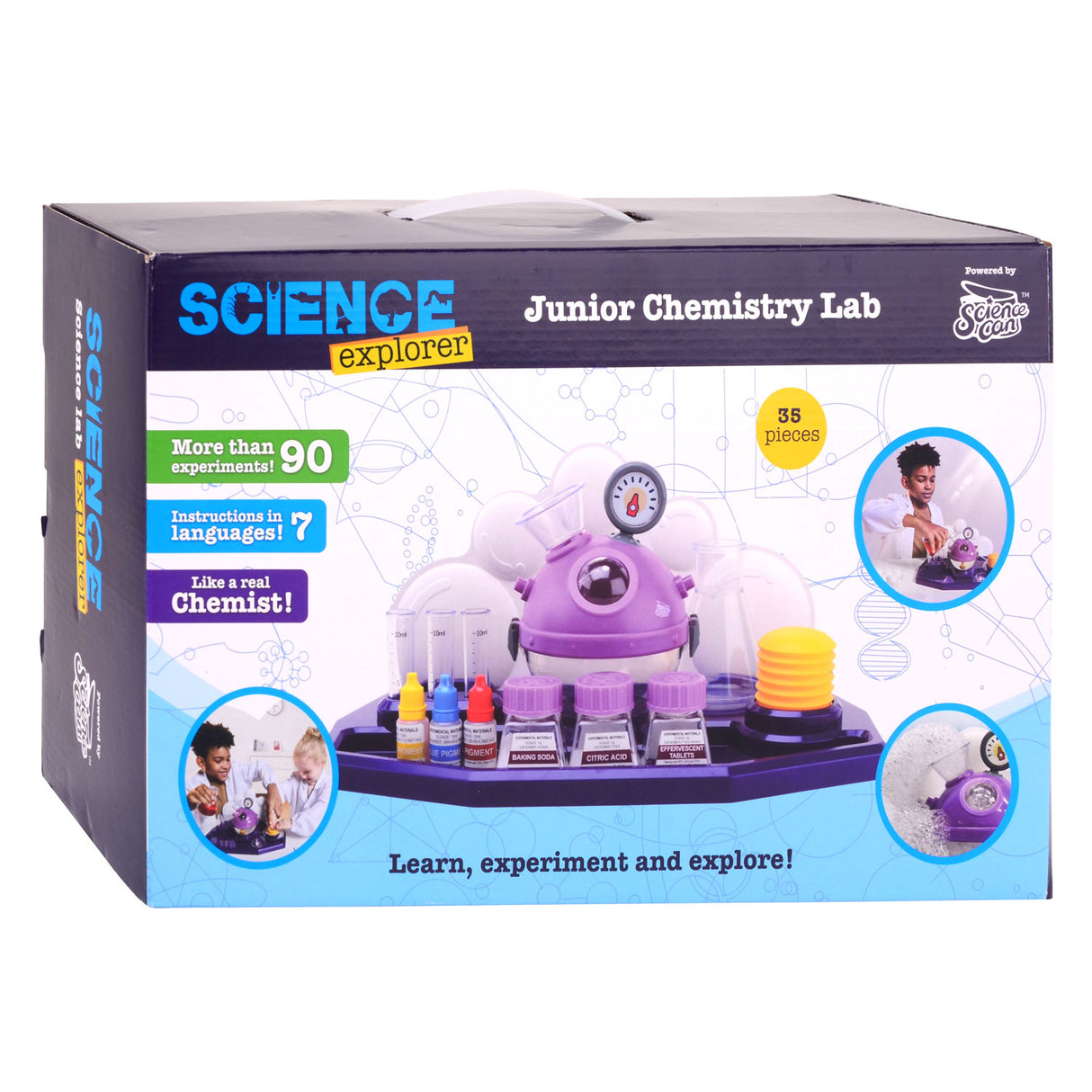 Laboratorio de química junior de Johntoy Science Explorer Junior