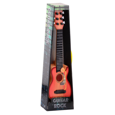 Guitarra Johntoy con cuerdas de metal, 45 cm