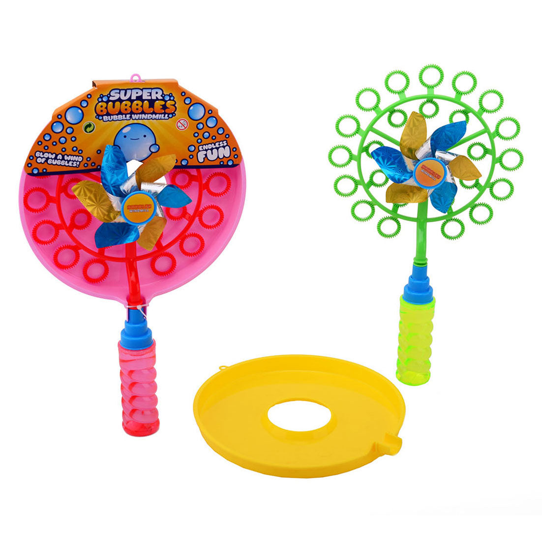 Johntoy aqua fun bellenblaasmolen met bellenblaas