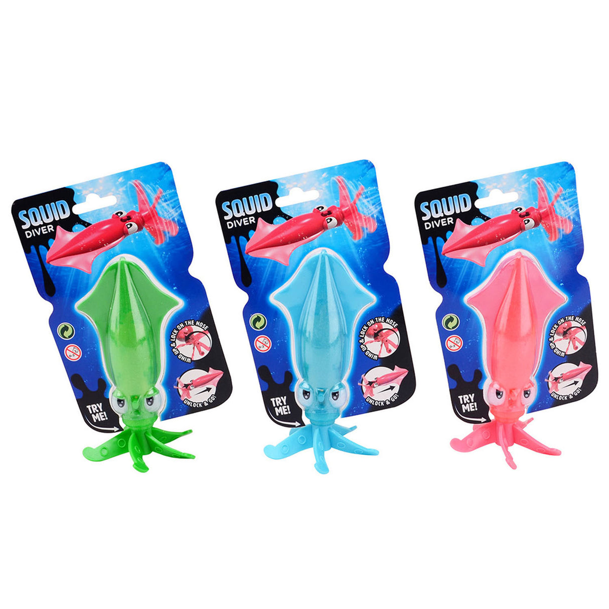 JohnToy Aqua Fun Torpedo Squid