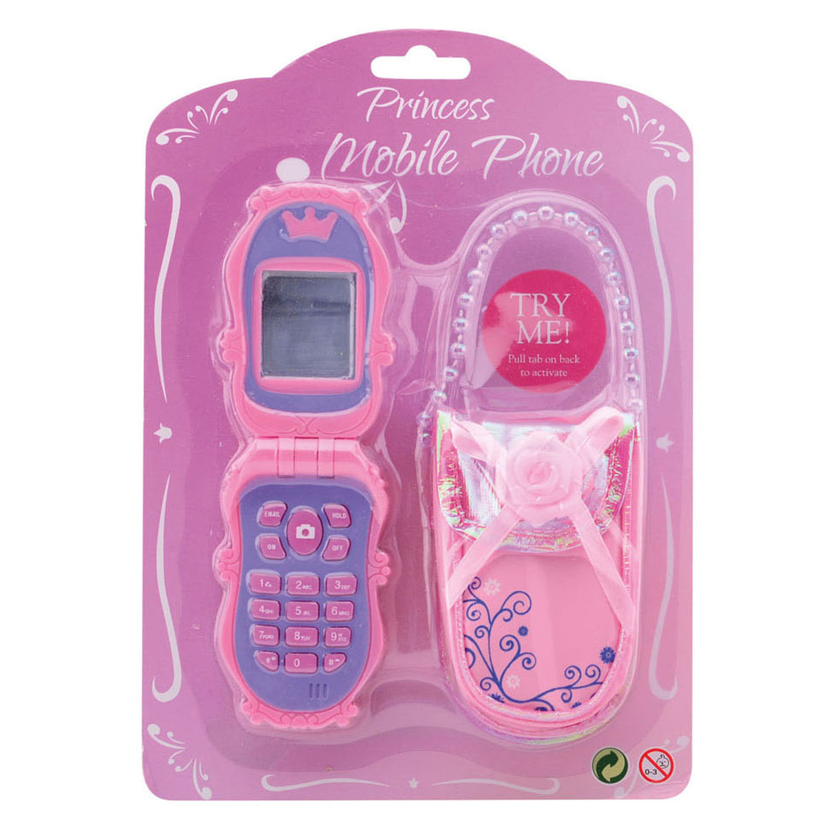 Johntoy Mobile Toy Phone con borsa