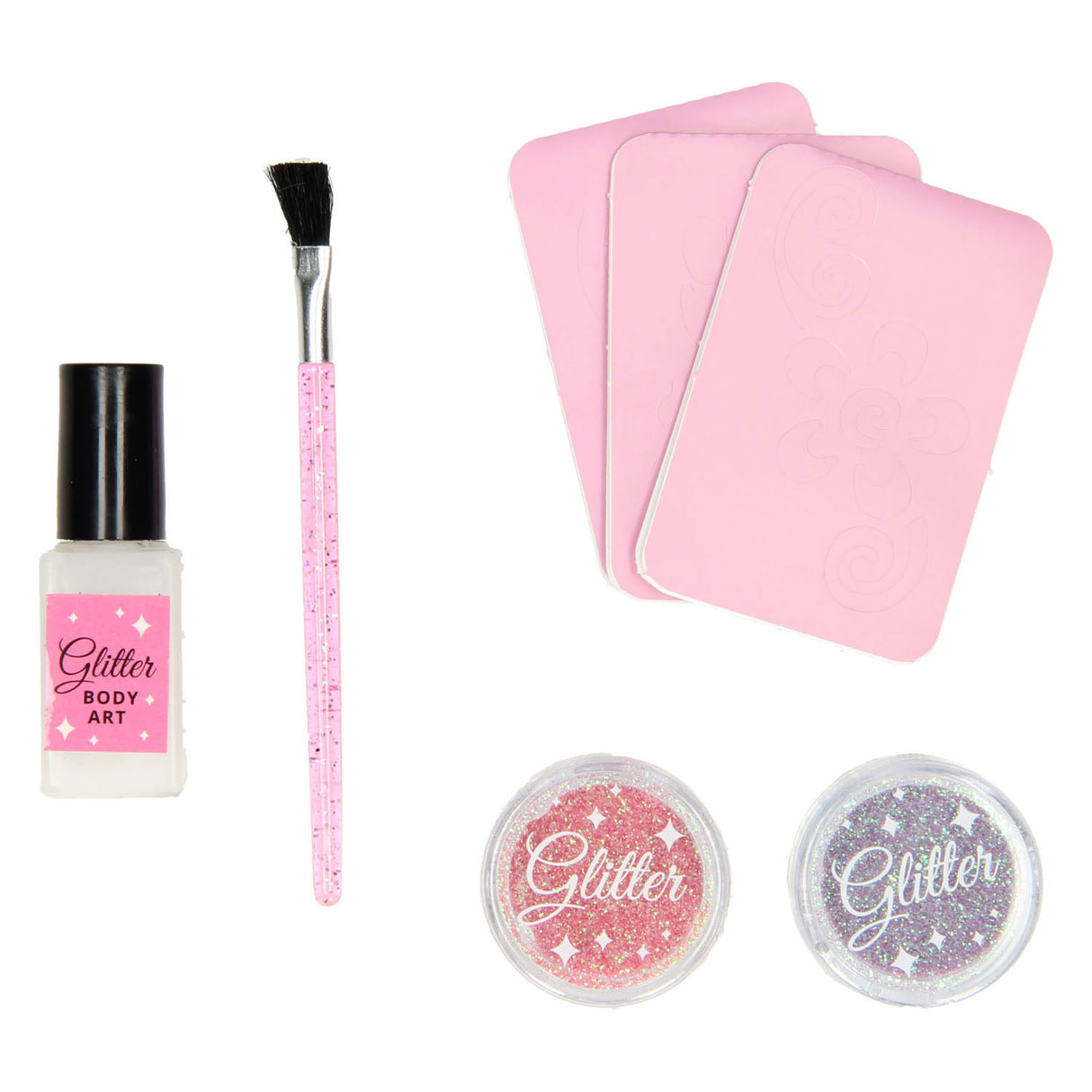 Johntoy Isabella Body Art Glitzer mit Mustern