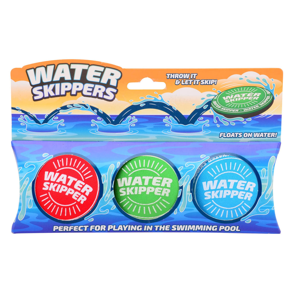 Johntoy Aqua Fun Water Skippers, 3 ..