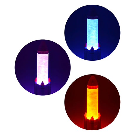 Johntoy Raketen-Nachtlampe mit USB-Anschluss