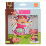 Johntoy jouéco® fien teun Holzpuzzle fien